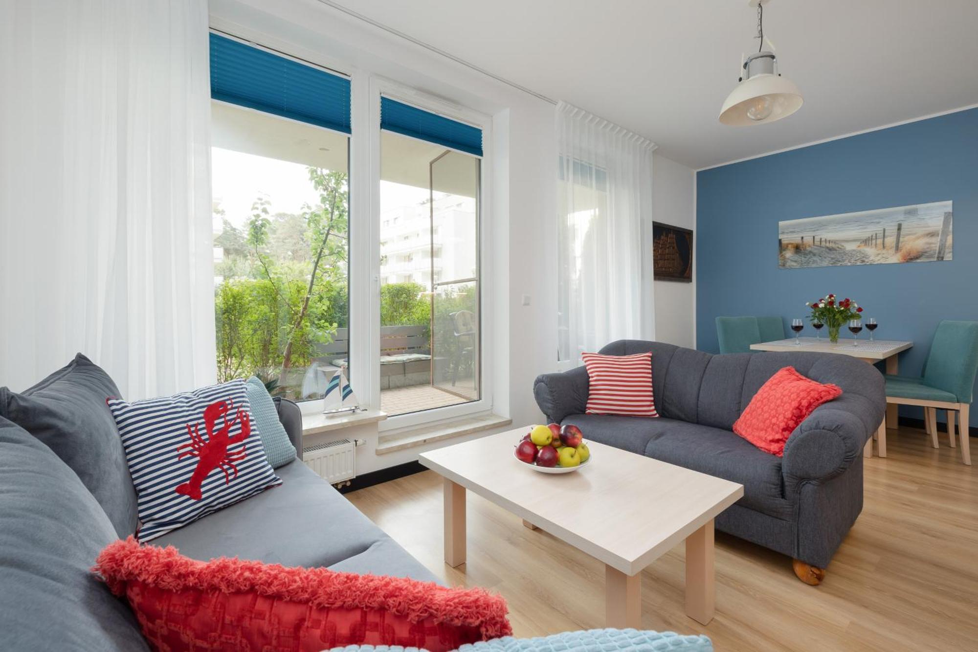 Aquamarina Apartment With Terrace - Close To The Beach - By Renters Miedzyzdroje Exteriör bild